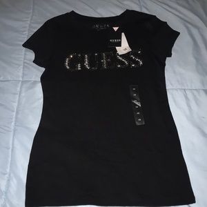 Guess badazzled shirt